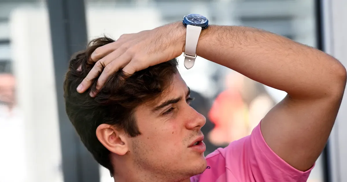 Franco Colapinto se pierde la oportunidad de rodar en Barcelona tras incidente inesperado