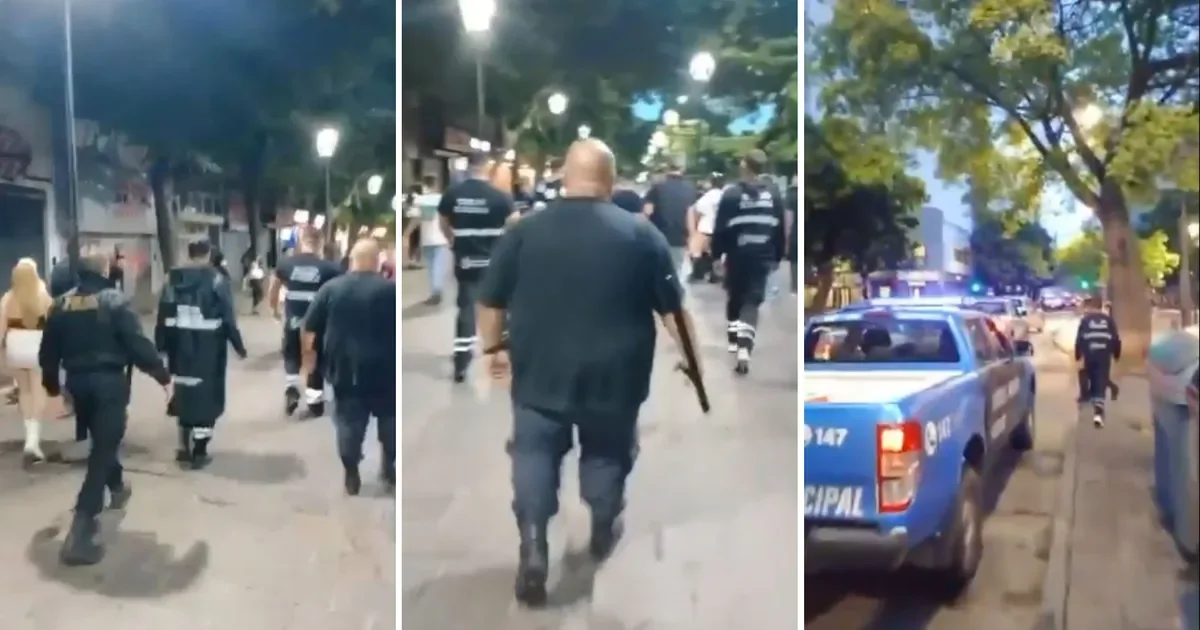 La Patrulla Municipal interviene en La Plata para evitar enfrentamiento entre jóvenes en el centro