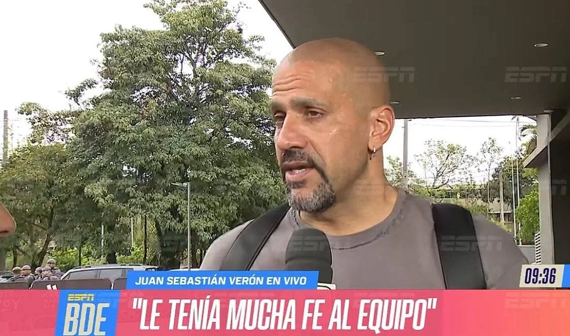 Verón destaca la pasión de los hinchas de Estudiantes en la previa a la final del torneo